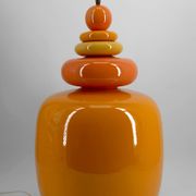 Important "Galets" ceramic lamp – Maison François Chatain, circa 1980