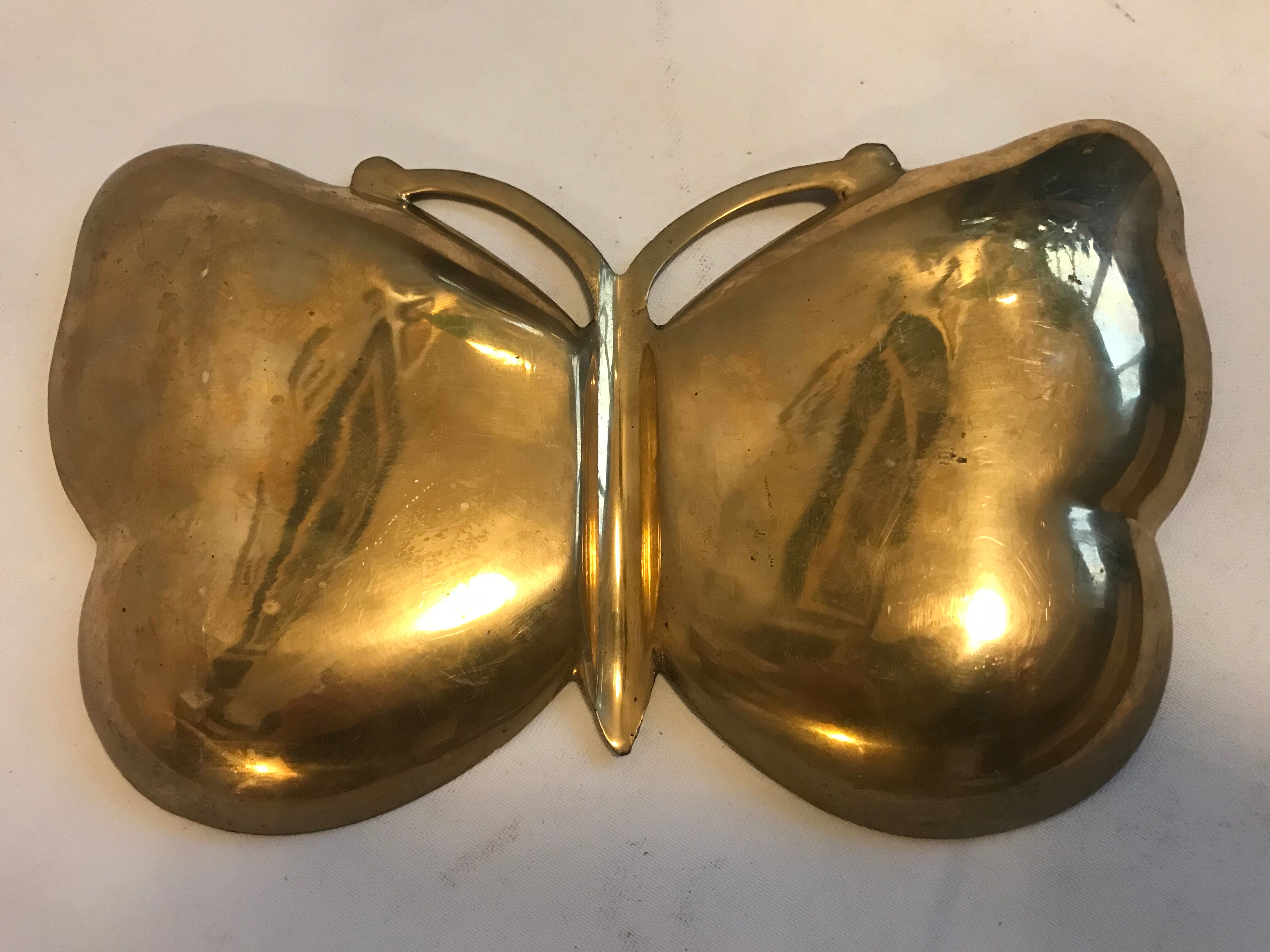 Butterfly trinket bowl