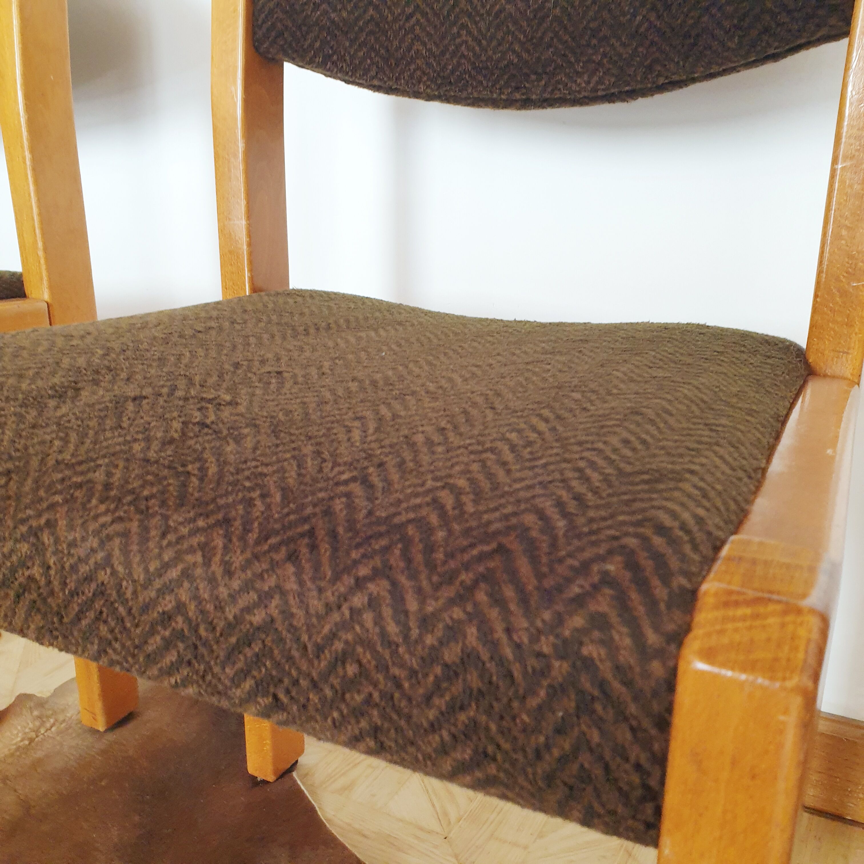 Chaises vintage Baumann années 70
