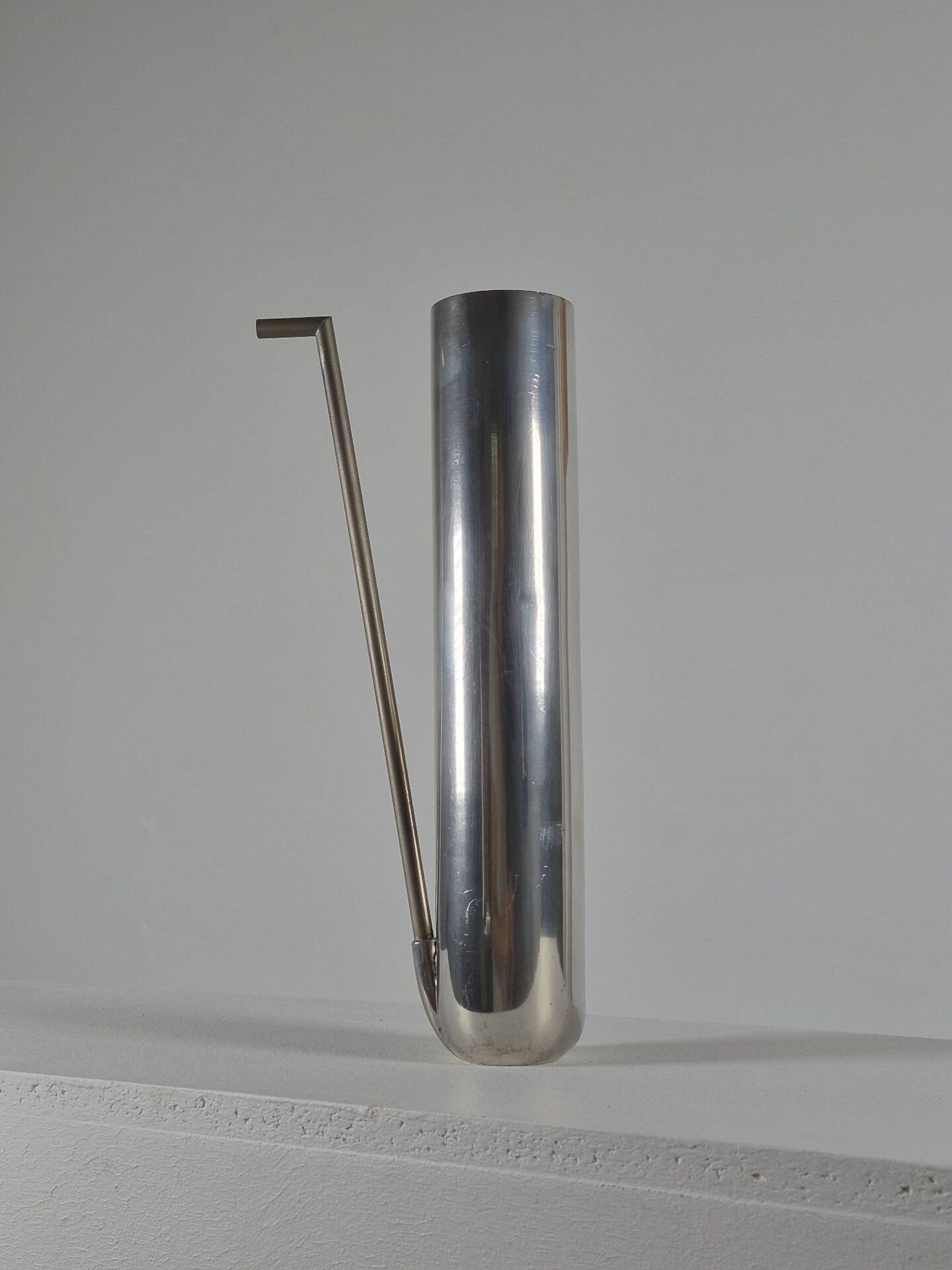 Early pewter vase by german designer Rolf Nestler 1998s