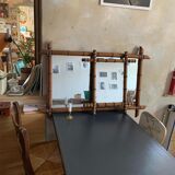 Miroir ancien en bois