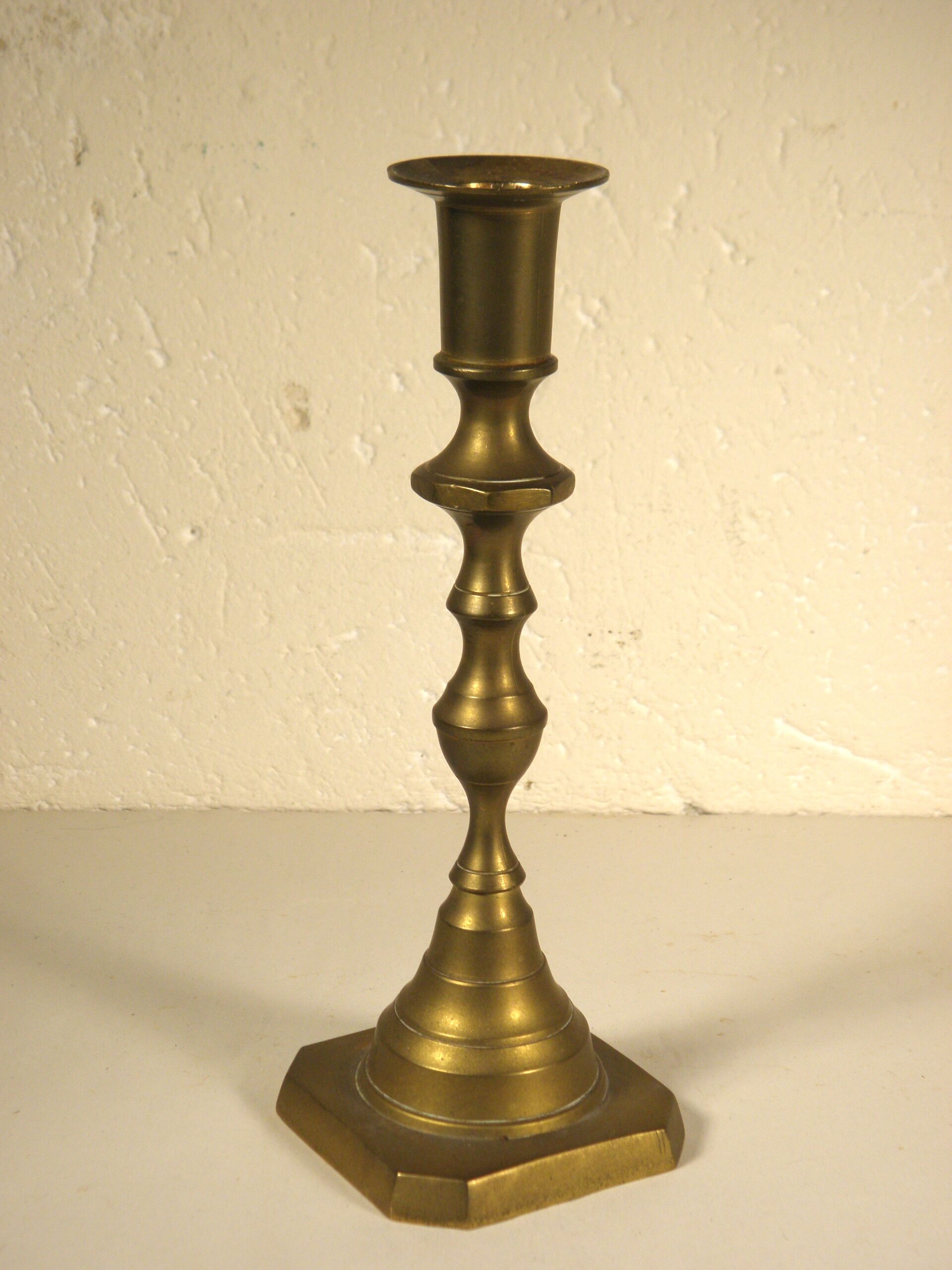 Brass candle holder