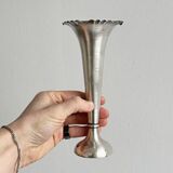 Small metal bud vase