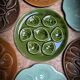 Green oyster plate