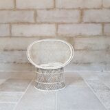 Emmanuelle rattan armchair