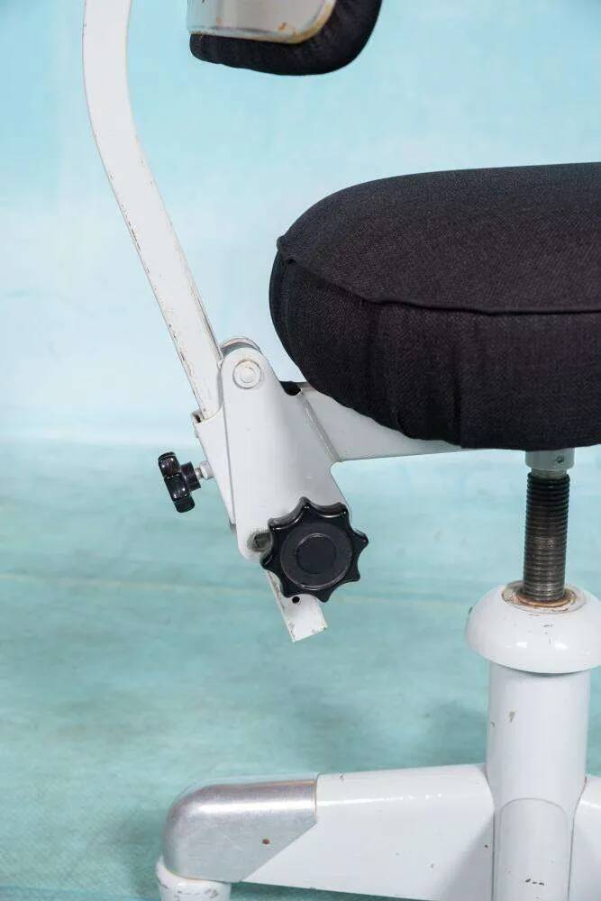 Fauteuil de bureau vintage Gispen années 60, industriel Hoffmann