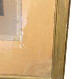 Engraving of a landscape