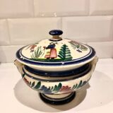 Quimper pot and cache