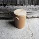 Ancien pot à graisse en grès avec couvercle H 36,5 cm