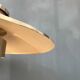 Vintage aluminium space age pendant lamp