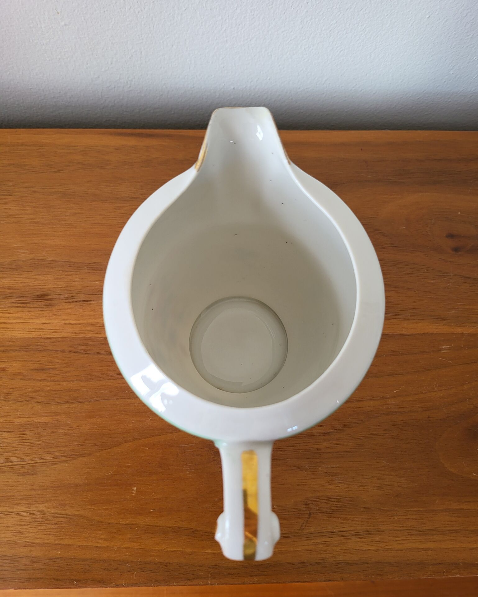 Milk jug, cream jug in Limoges porcelain