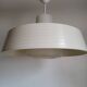 Rotaflex pendant lamp, space age, UFO-shaped, pressed plastic, 1960s.