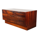 Low Scandinavian sideboard in rosewood – Ib Kofod Larsen – Denmark 1960