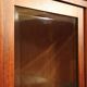 Art Deco 1930 walnut display cabinet