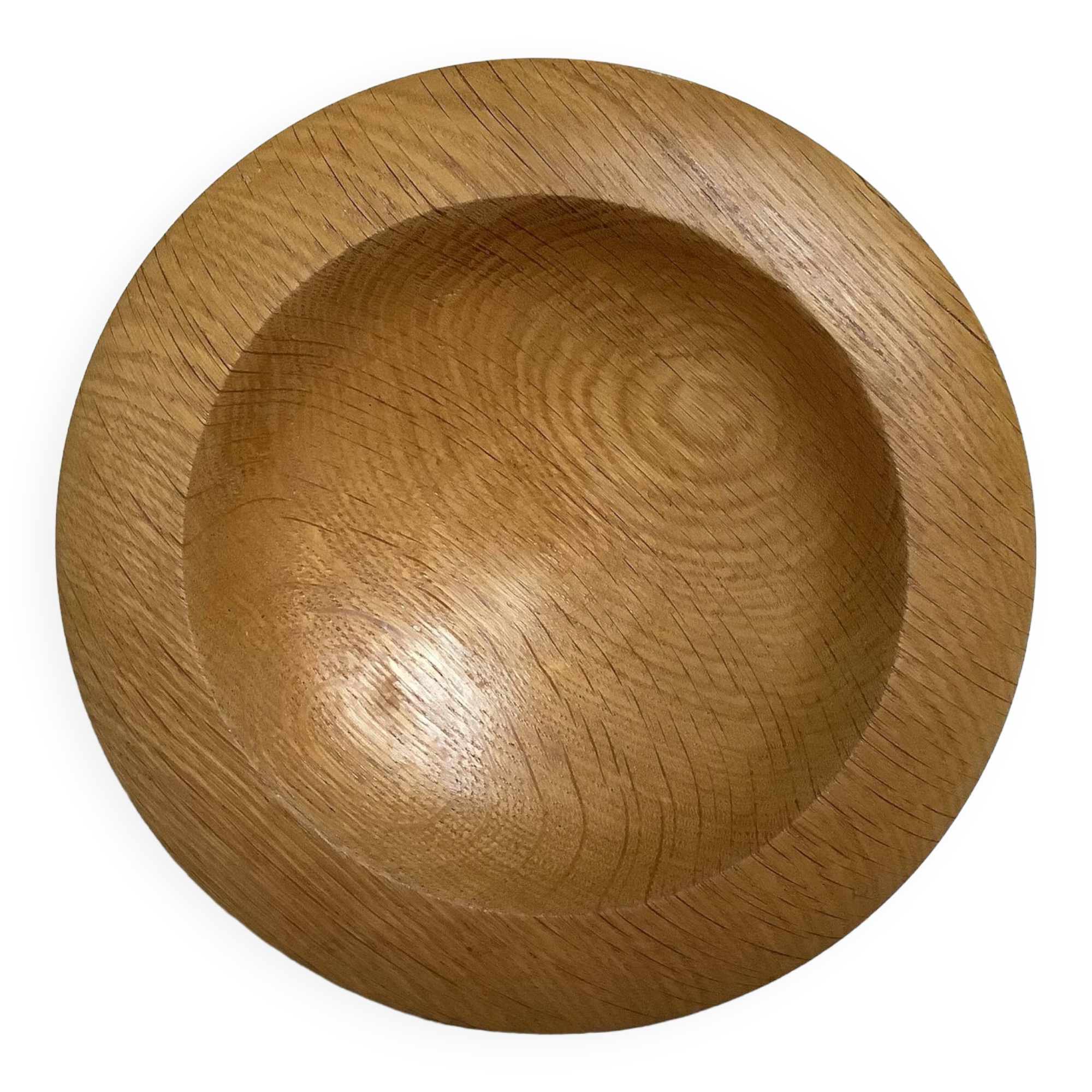Scandinavian wooden pocket emptier