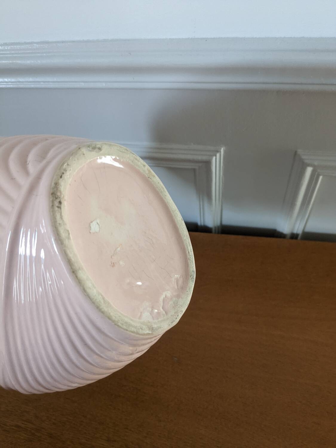 Vintage draped vase