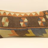 Housse de coussin kilim 20x40 cm
