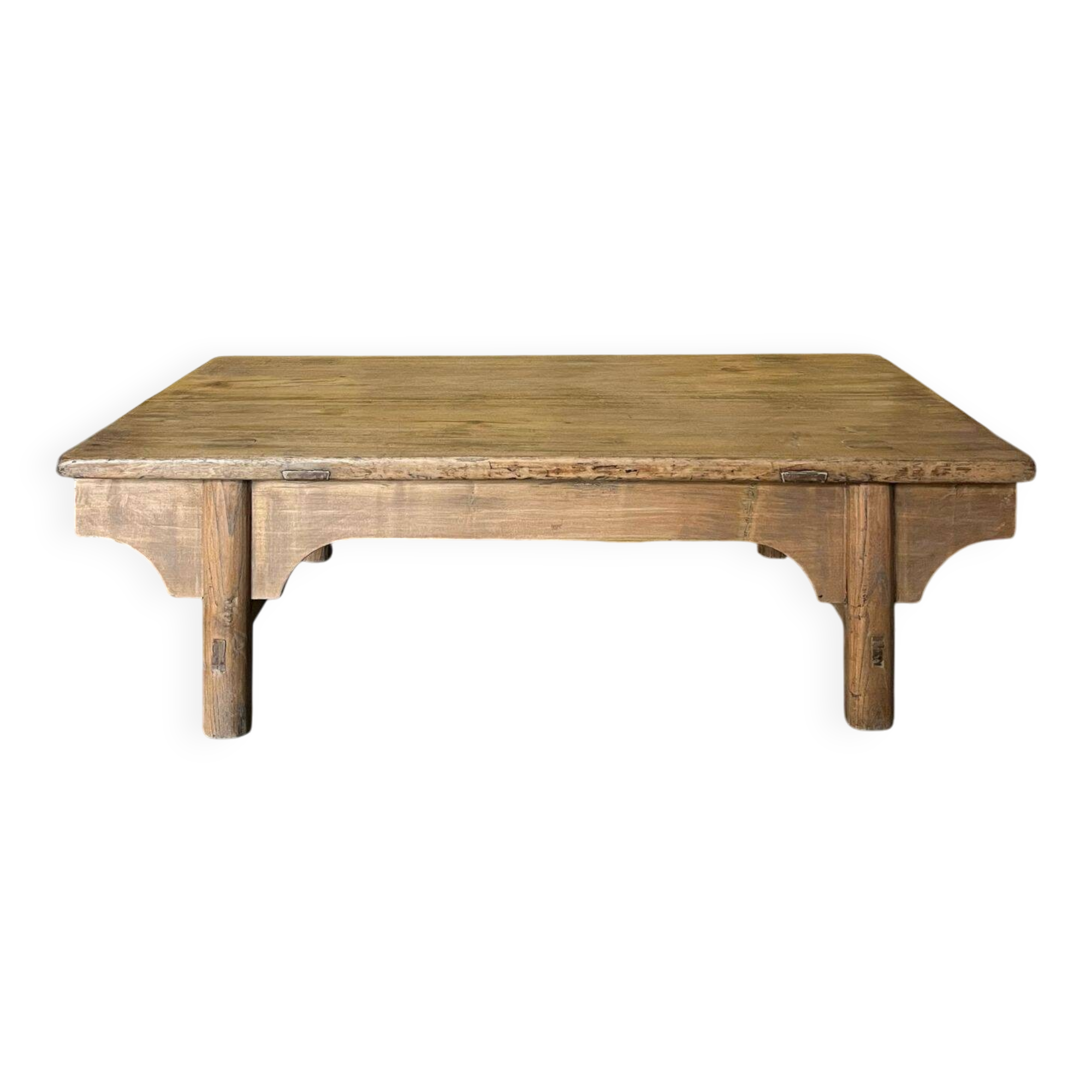 Antique Elm Wood Coffee Table