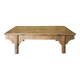 Antique Elm Wood Coffee Table