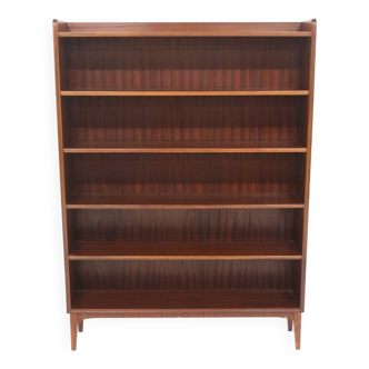 Scandinavian mahogany bookcase, Sweden, 1960