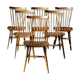 Set de 6 chaises bistrot baumann