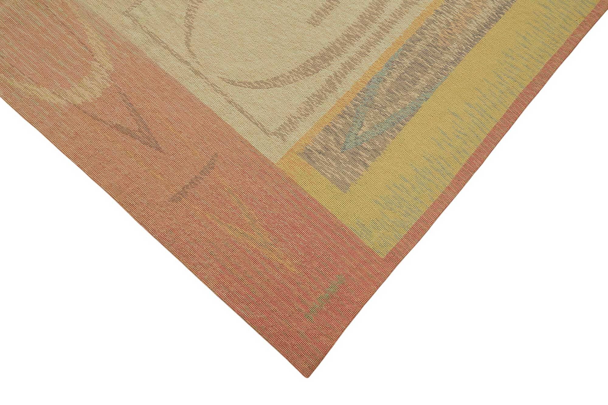 Handmade Vintage Flatweave Needlepoint Kilim 180 cm x 256 cm
