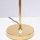Small Brass Swing Arm Table Lamp 1970s Germany
