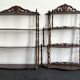 Large Napoleon III turned wood shelf, France 19th century