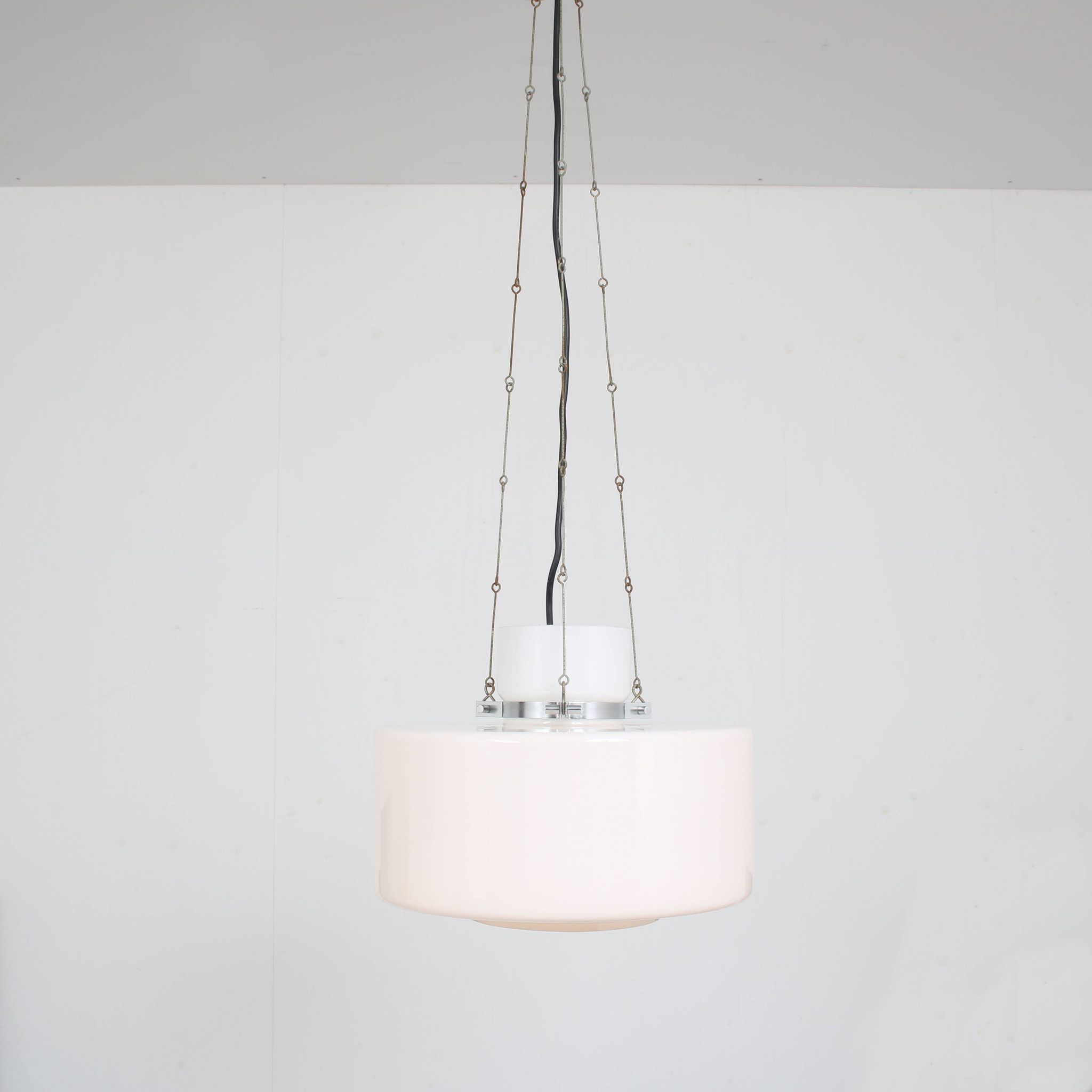 1970s Hanging lamp by Herbert Proft for Glashütte Limburg, Germany
