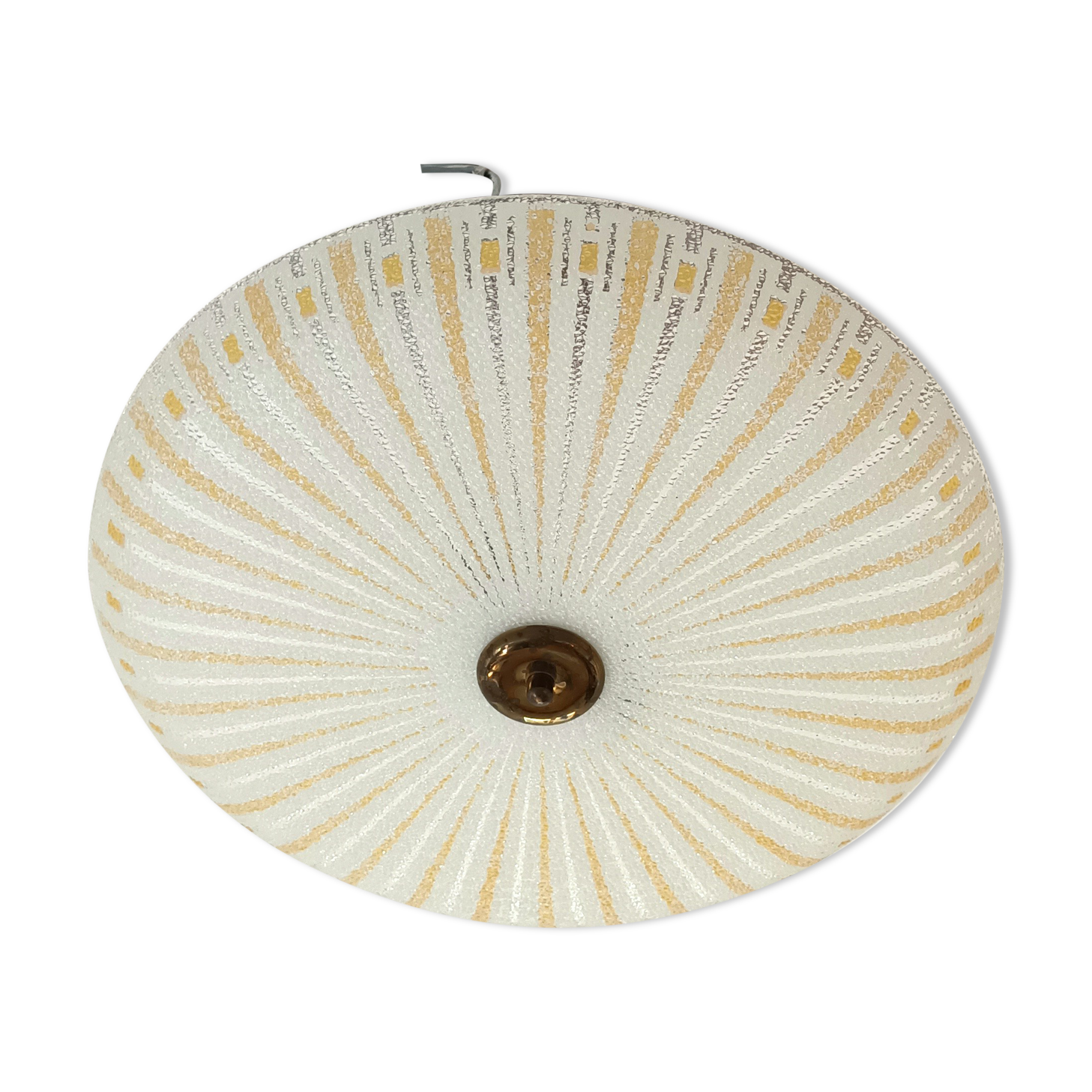 Glass ceiling lamp diameter 47 cm