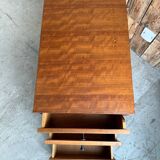 Trio of vintage chests of drawers