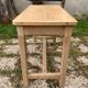 Antique solid wood desk