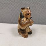 Beautiful ceramic bear by Arne Ingdam. Denmark, 1960s-70s.