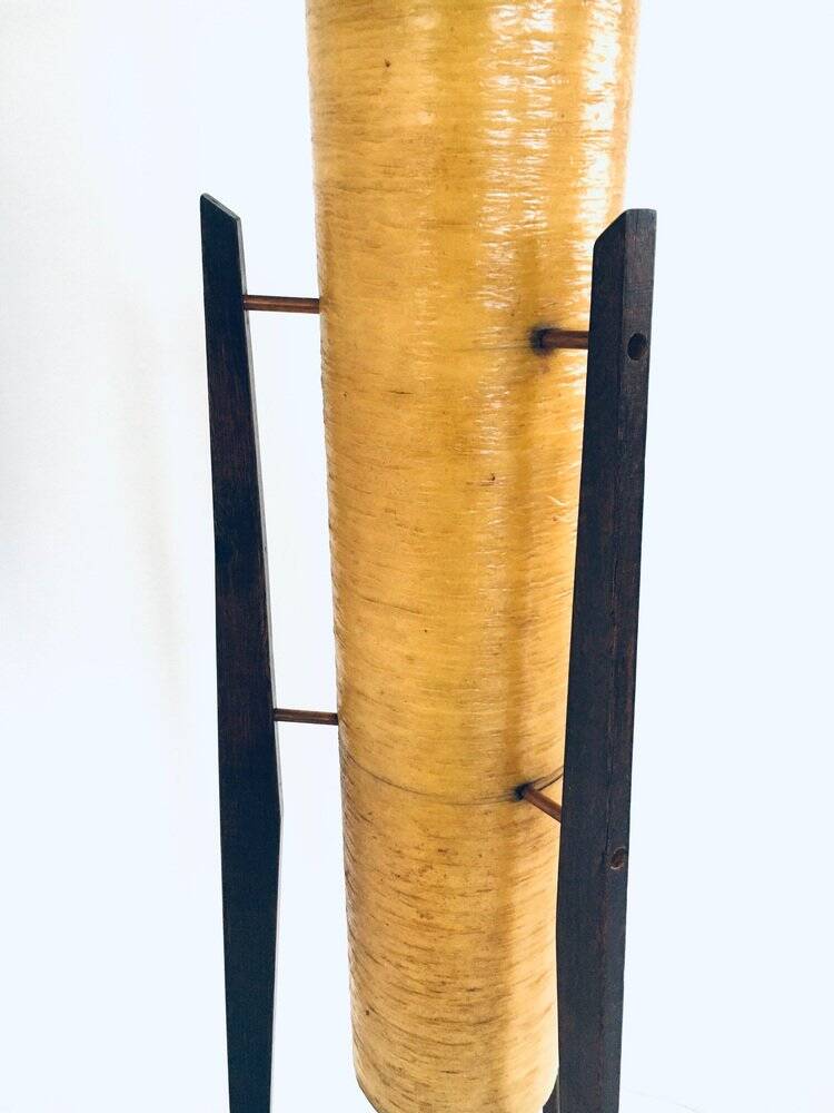 Mid-Century Space Age Rocket Floor Lamp by Novoplast, Czechoslovakia, 1950s