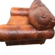 Ensemble de 2 fauteuils en cuir tchèque XL