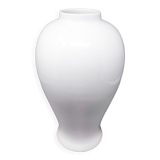 1960s vase in limoges porcelain. handmade. made in france