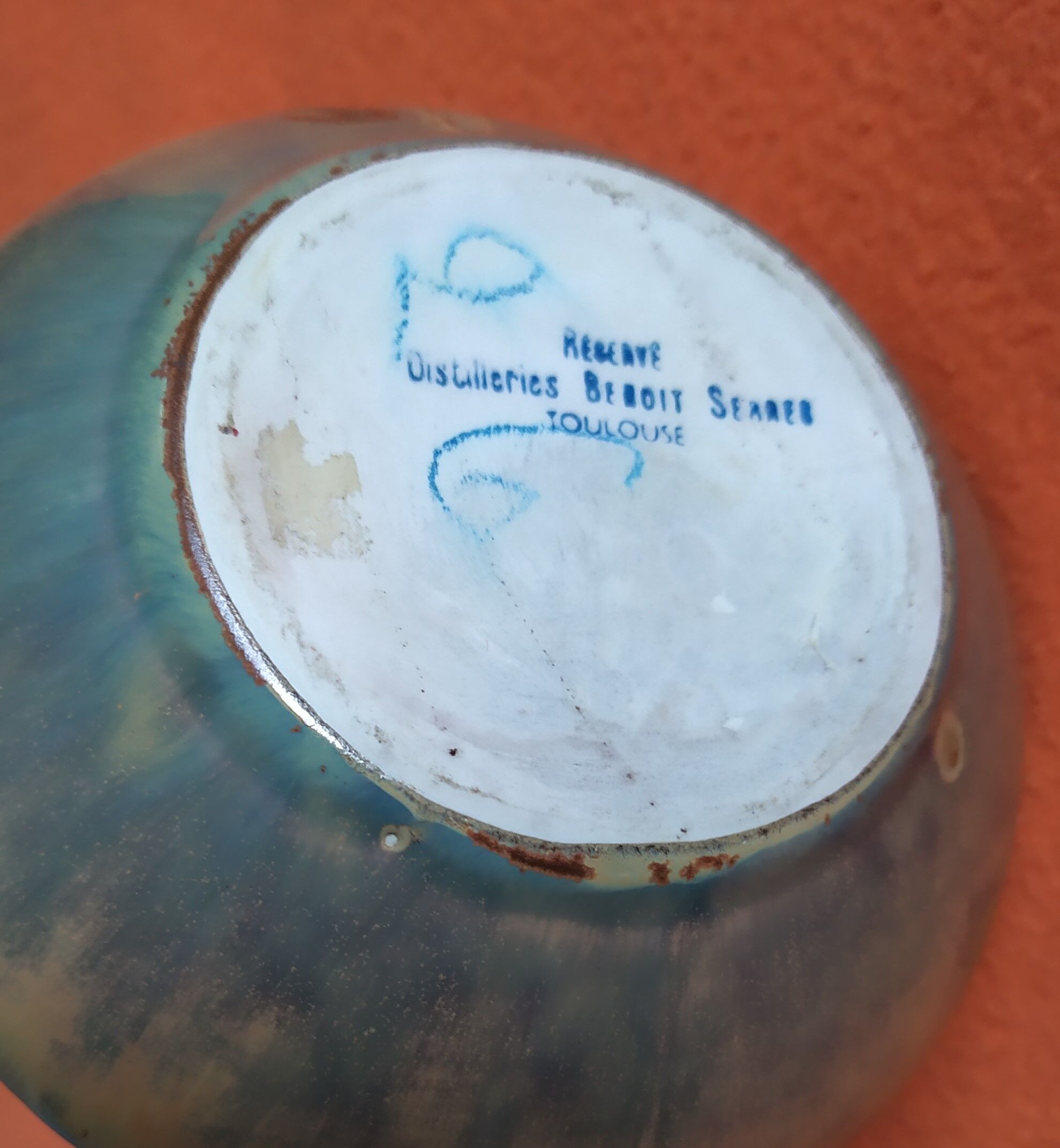 Advertising Ewer "DENBAC" for the SERRES Distillery