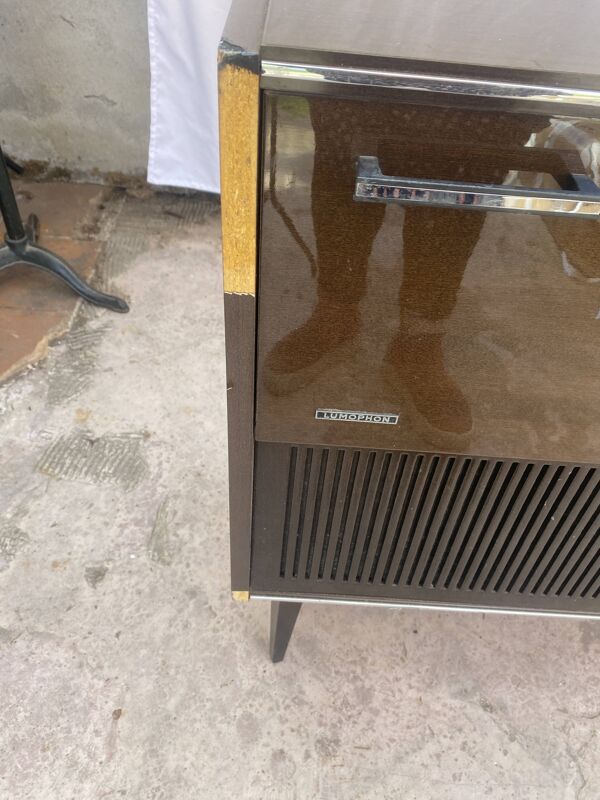 meuble stéréo poste radio