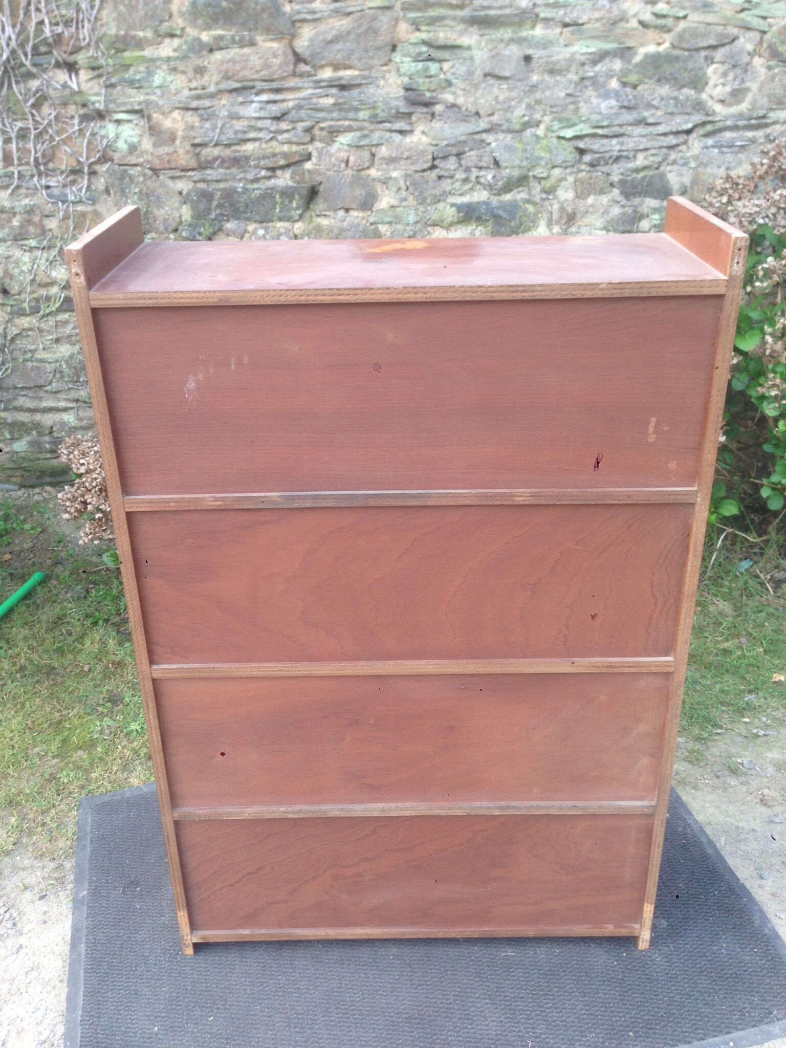 Vintage mahogany library