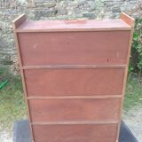 Vintage mahogany library