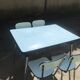 Table formica et 4 chaises