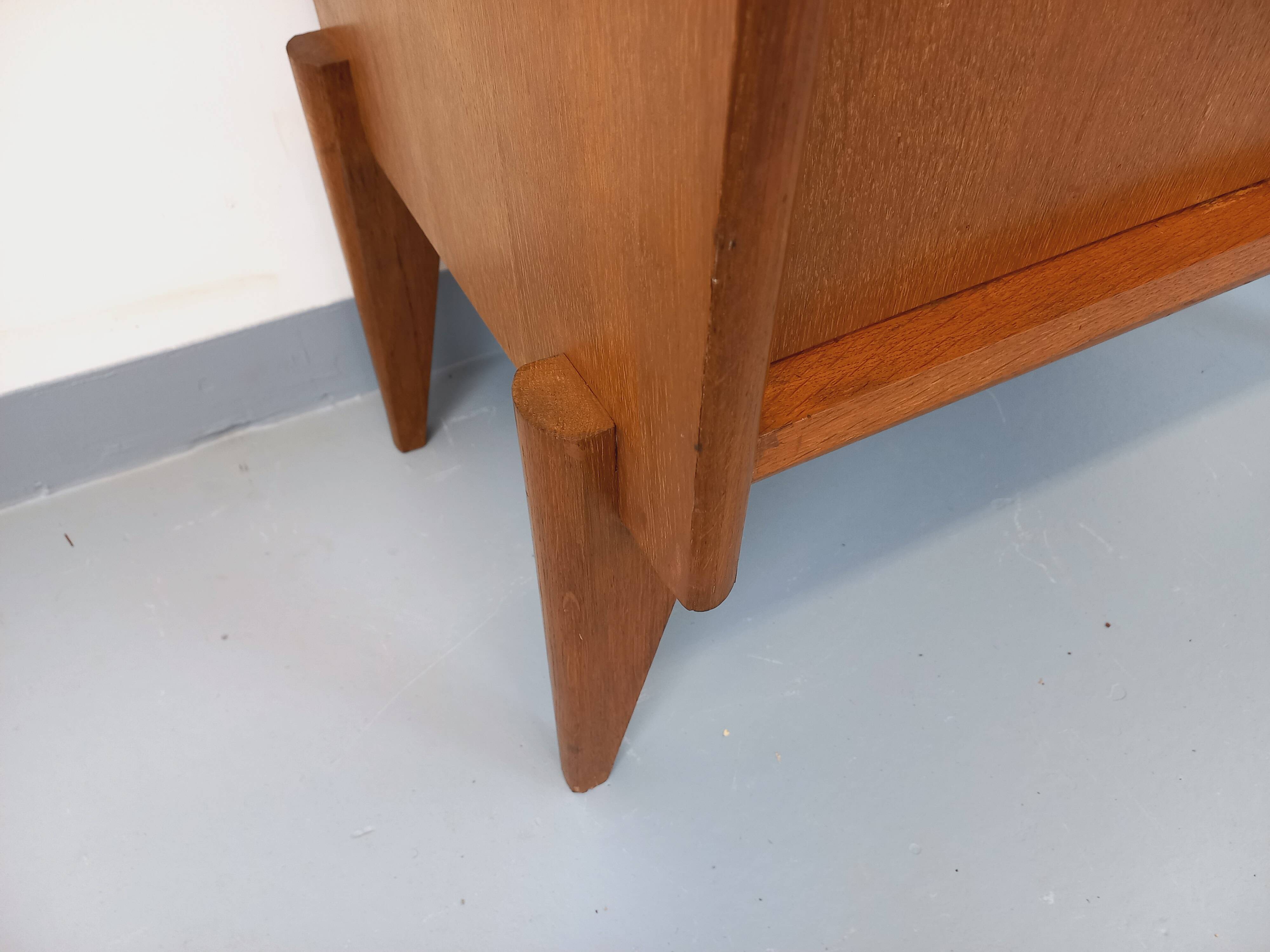 Vintage storage bookshelf René Gabriel Scandinavian style