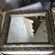 Antique gold mirror