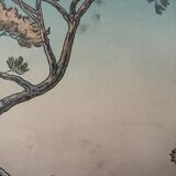 Lithograph by Henri Rivière The Aspects of Nature - Summer Evening