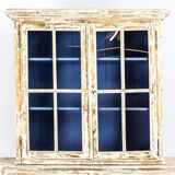 Antique cupboard vitrine