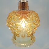 Gold glass hanging lamp