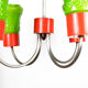 1970s postmodern pendant lamp zzm domgos zabrze, poland