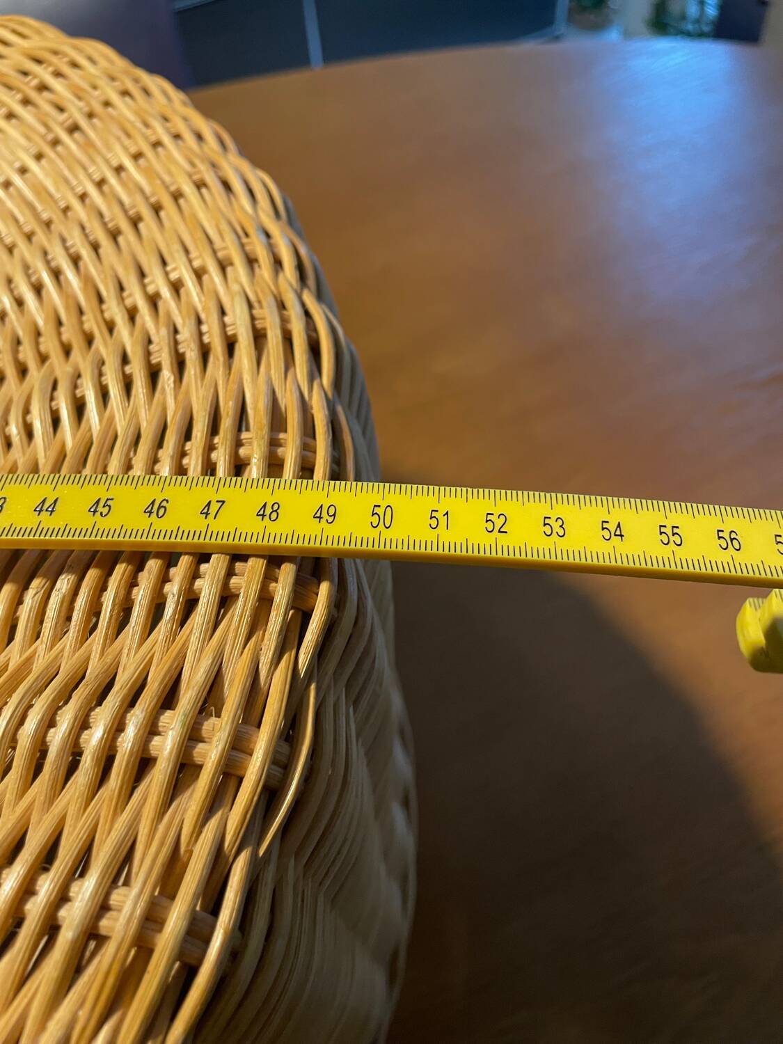 IKEA Dalby rattan stool