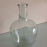 Transparent demijohn