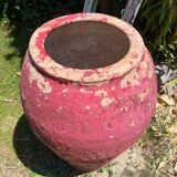 Terracotta pottery jar